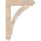 Ekena Millwork Thorton Arts & Crafts Smooth Bracket, Douglas Fir, 5 1/2"W x 32"D x 44"H BKT06X32X44THR03SDF - alternate 2